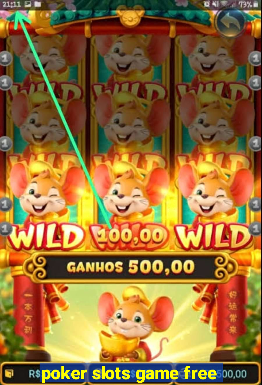 poker slots game free