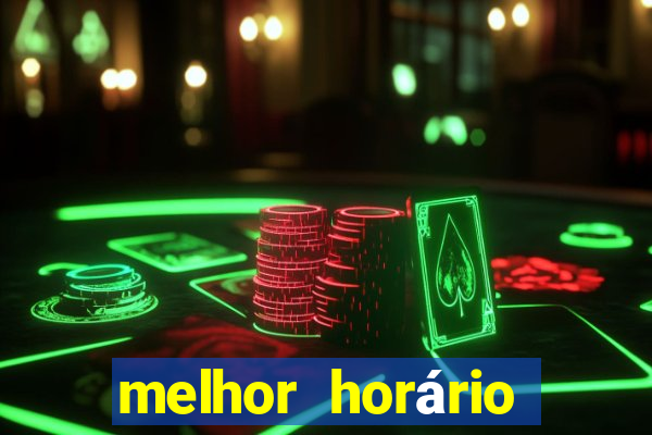 melhor horário para jogar no fortune rabbit