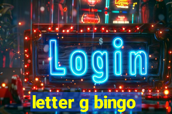 letter g bingo