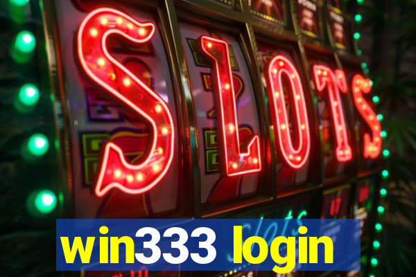 win333 login