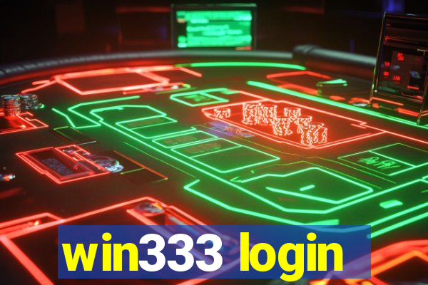 win333 login