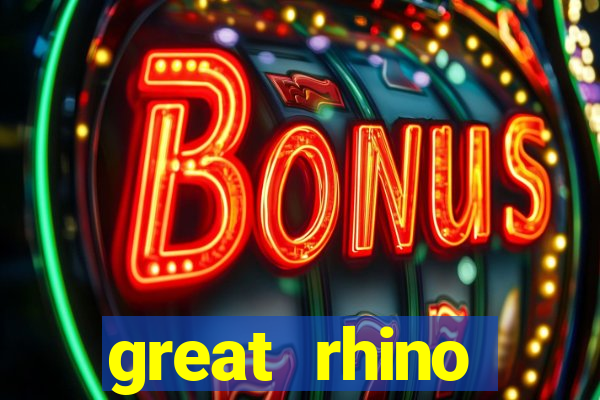 great rhino megaways slot