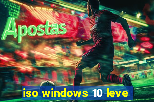 iso windows 10 leve