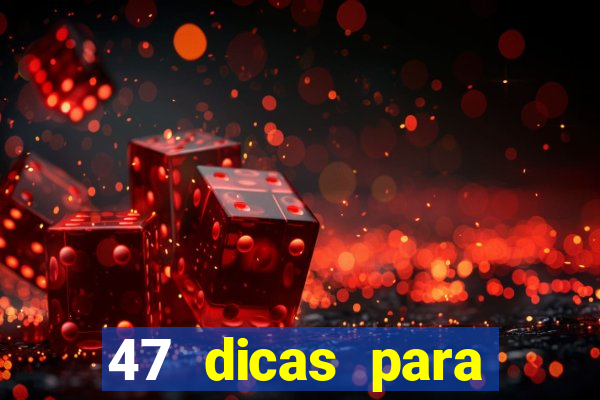 47 dicas para ganhar na mega sena download pdf