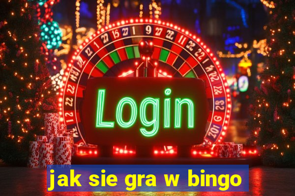 jak sie gra w bingo