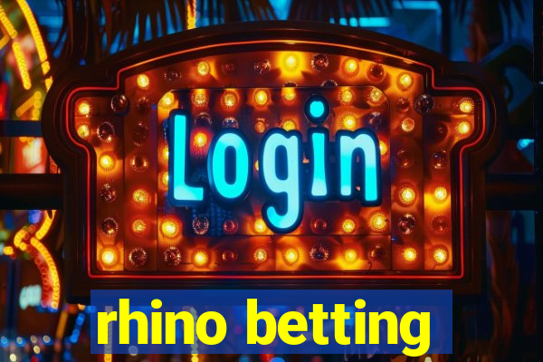 rhino betting