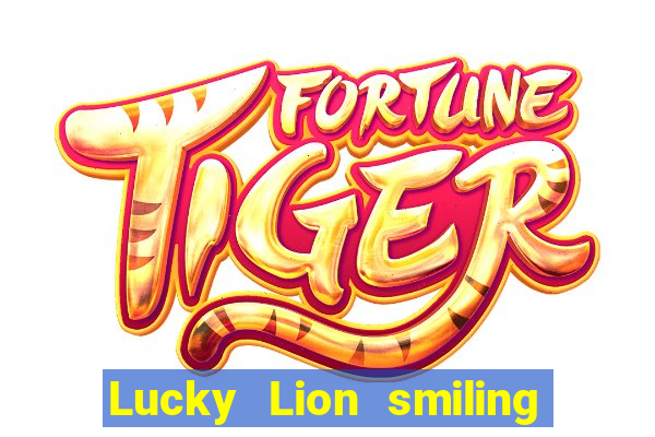 Lucky Lion smiling critters lion