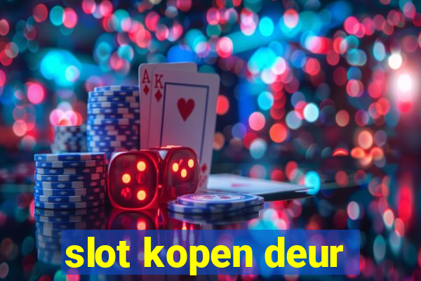 slot kopen deur