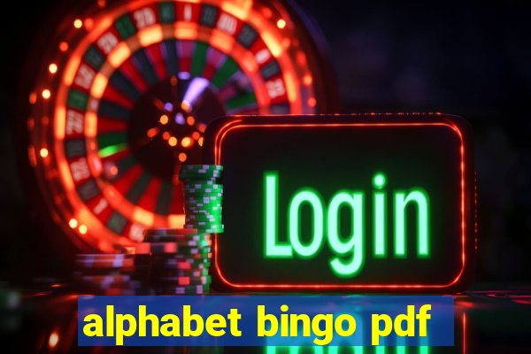 alphabet bingo pdf