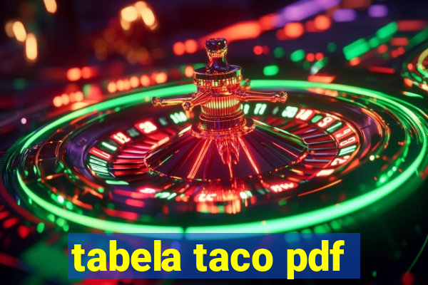 tabela taco pdf