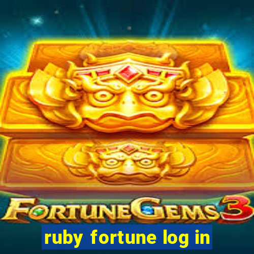 ruby fortune log in