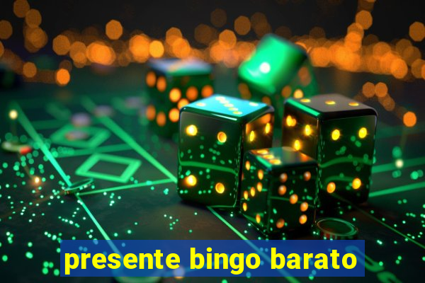 presente bingo barato