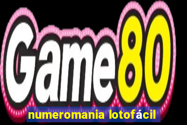 numeromania lotofácil