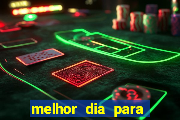 melhor dia para jogar fortune tiger