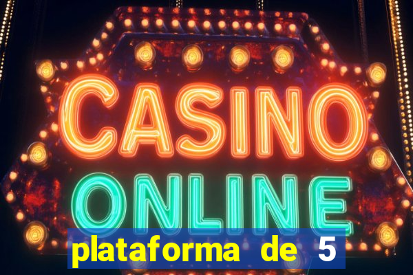 plataforma de 5 reais fortune tiger