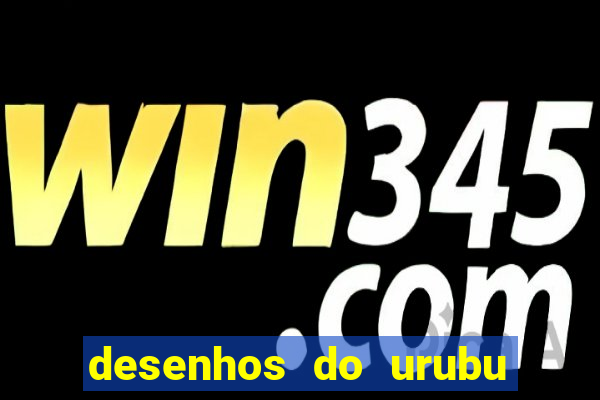 desenhos do urubu do flamengo para colorir