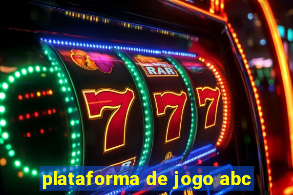 plataforma de jogo abc