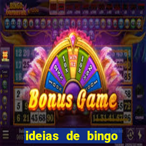 ideias de bingo para o natal