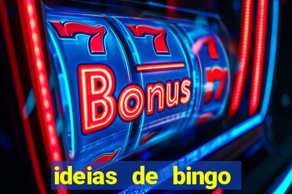 ideias de bingo para o natal