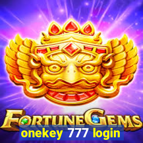 onekey 777 login