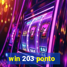 win 203 ponto