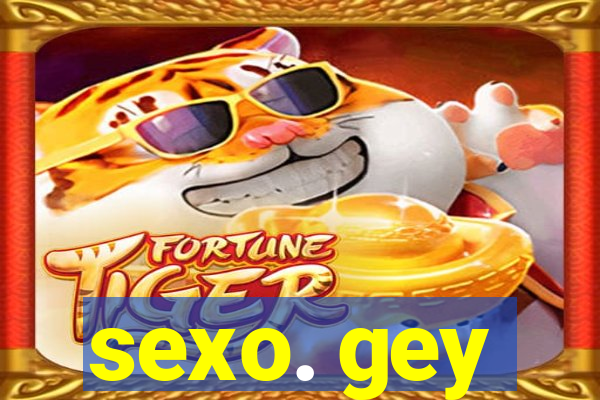 sexo. gey