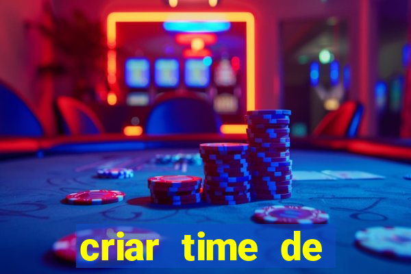 criar time de futebol simulador