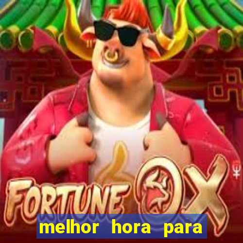 melhor hora para jogar fortune rabbit