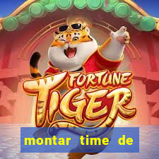 montar time de futebol site