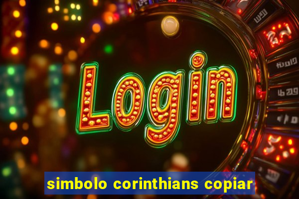 simbolo corinthians copiar