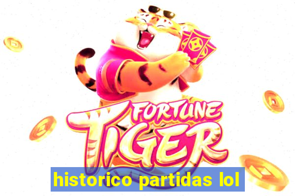 historico partidas lol