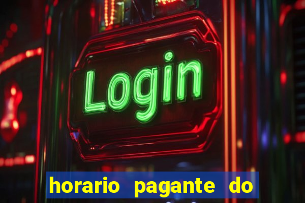 horario pagante do coelho fortune