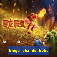 bingo cha de bebe cartelas para imprimir