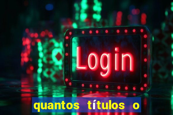 quantos títulos o flamengo tem no total