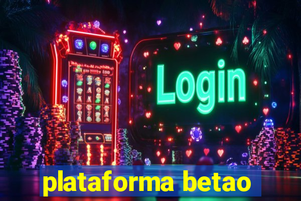 plataforma betao