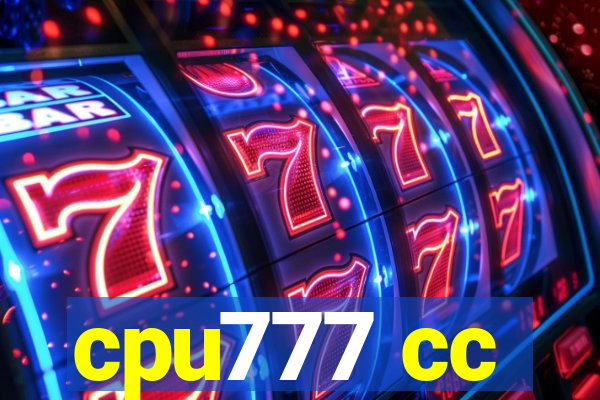 cpu777 cc