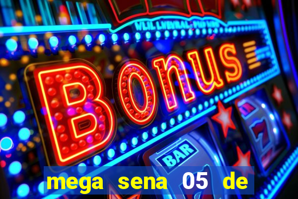 mega sena 05 de julho de 1988