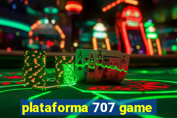 plataforma 707 game