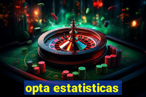 opta estatisticas