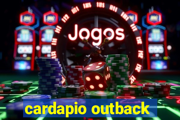 cardapio outback