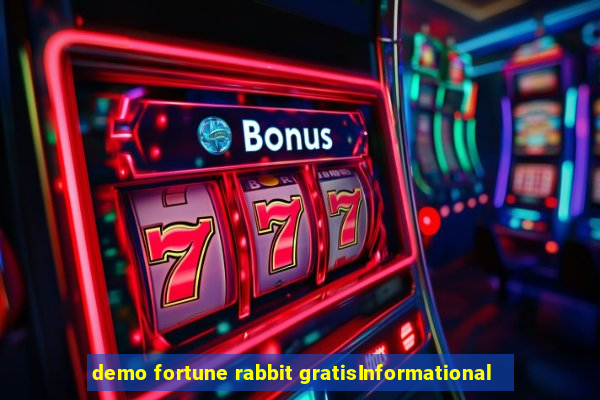 demo fortune rabbit gratisInformational