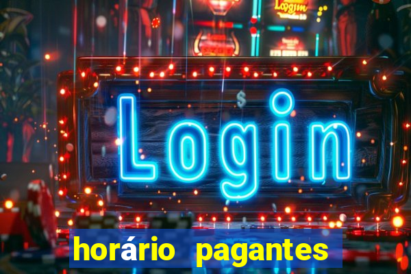 horário pagantes do fortune tiger