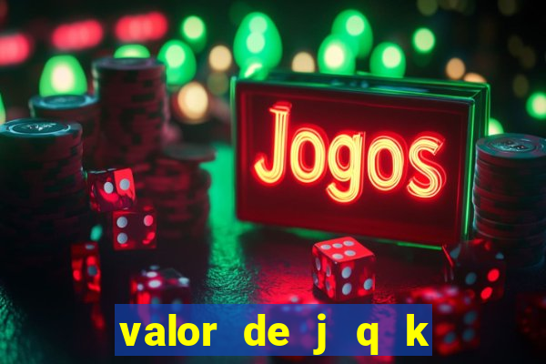 valor de j q k en blackjack