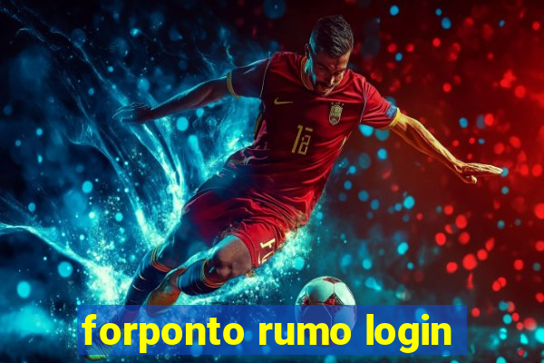 forponto rumo login