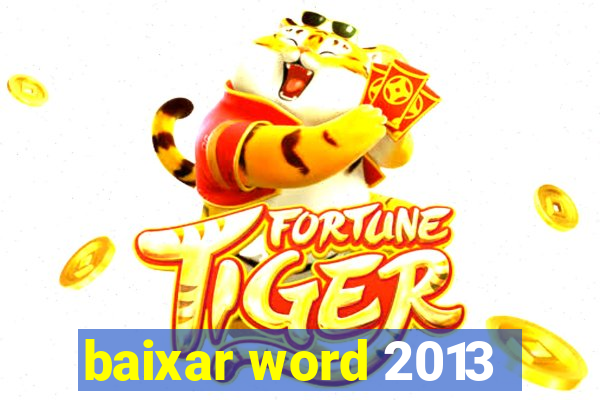 baixar word 2013