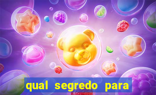 qual segredo para ganhar no minas cap