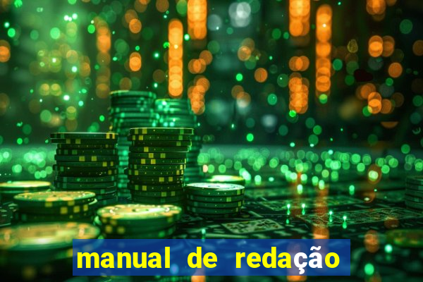 manual de redação folha de são paulo pdf