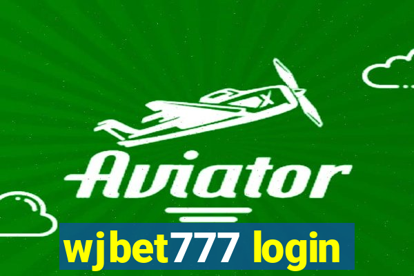 wjbet777 login