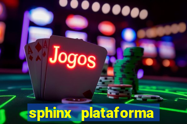 sphinx plataforma de jogos