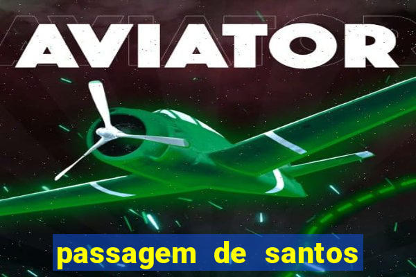 passagem de santos para guarulhos aeroporto